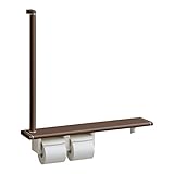 TOTO 天然木手すり62シリーズ 棚一体タイプ ダルブラウン YHB62LS#MWW