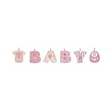 Baby Pink Stitch clothesline banner 4ft by Miss Bo Peep