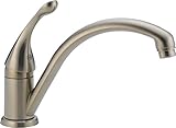 Delta 141-SS-DST Collins Single Handle Kitchen Faucet, Stainless [並行輸入品]