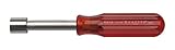 Xcelite HS18 Full Hollow Shaft Nutdriver, 7' Hole Depth, 9/16' Blade Diameter, 3-1/8' Working Length