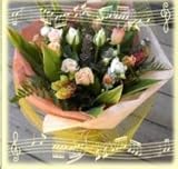 ロマンティックなバラブーケ 【生花】【お祝い】【記念日】【誕生日】【フラワーギフト】【バラ】