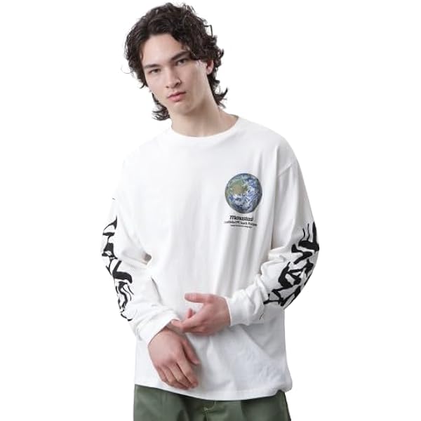 Amazon.co.jp: [マナスタッシュ] Tシャツ PUMICE L/S TEE MCC メンズ S
