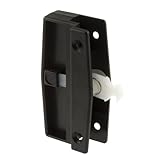 Slide-Co 121402 Hat Section Style Screen Door Latch and Pull with Security Lock by Slide-Co