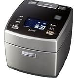 三菱電機 IHジャー炊飯器 備長炭炭炊釜 5.5合炊き スマートシルバー NJ-VA107-S