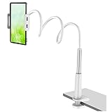 【2020最新改良版 1年安心保証 】タブレットスタンド スマホスタンド 両用 ipad スタンド 360°回転 角度調整可能 土台強化 安