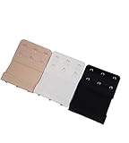 Outflower ブラジャー延長ホック 3段3色 スッキリホック カラフル リラックスフック 調整ホック ブラエクステンダー 人気 3枚組