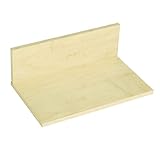 arne ウォールラック 壁掛け棚 本棚 木製 飾り棚 幅40cm 石膏ボード L字型棚 シェルフ up rack 400 メープル