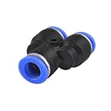 uxcell 空気圧　クイック継手 Y 形 10mm-10mm インスタント コネクタ ワンタッチ