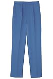 UNIWEAR(ユニウェア) レディース スラックス BL-3001 ブルー S ( 7号 ) （ 日本製生地使用 ）