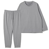 [アオキ] 疲労回復ウェア リカバリーケアプラス 上下セット 一般医療機器 スウェット リカバリーウェア メンズ レディース スヌーピー 長袖 グレー M