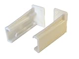 Knape & Vogt 後方取り付けソケットプラスチック製 (1対)