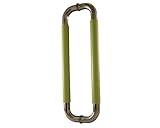 ﾅﾁｭﾗﾙO型 ﾄﾞｱﾊﾝﾄﾞﾙ 450mm ｸﾞﾘｰﾝ 丸喜金属本社