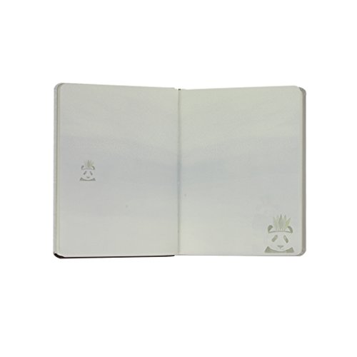 ノート 日記帳 おしゃれ A5 かわいい パンダ イラスト入 メモ帳 罫線なし 手帳 バイブルサイズ レディース 子供 学生 文房具 オフィス 事務用品 雑記帳 自由帳 新学期 プレゼント ギフト 文具百貨