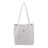 [カタク]トートバッグ　レディース　大容量　ショルダー 　布　多機能　多用途　耐久　可愛い　肩掛け　おしゃれバッグ　手提げバッグ　ホワイト