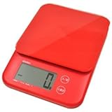 DRETEC 最大5kgまではかれるデジタルスケール　デジタルスケール「バルケット」 5kg レッド KS-513RD KS-513RD　dretec [簡易パッケージ品]