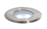 Paradise GL28100 Low Voltage Stainless Steel LED Deck Light Kit (6W Transformer, Light Sensor, 15 Ft