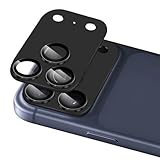 【2枚セット】 対応 iPhone 17 Pro カメラフィルム いphone17 pro カメラ保護カバー (2枚) アルミ合金製＋AR高透過率強化ガラス レンズ全面保護 対応 アイフォン17 Pro レンズフィルム 強化カメラ保護フィルム 黒縁取り 露出オーバー防止 全面吸着 高透過率、硬度9H、スクラッチ防止、飛散防止、指紋・汚れ防止、気泡ゼロ 【FAMROLLS正規品】
