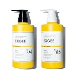 EXGEE エグジー シャンプー 400㎖ ＆トリートメントセット 400g ホワイトムスクの香りESPOIR TRIBE エスポワール・トライブ