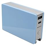 ラスタバナナ iPhone iPad モバイルバッテリー AC充電器 5000mAh Type-C Type-A 1ポート 3.0A ブルー RLI050AC3A01BL