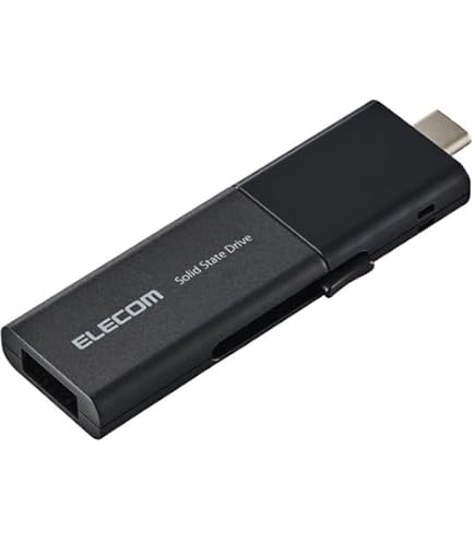 Amazon.co.jp: エレコム ESD-EYB1000GBK 外付けSSD USB-A接続 PS5/PS4