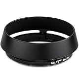 Haoge lh-fj35バヨネットラウンドメタルレンズフードfor Fujifilm Fuji Fujinon xf35mmf2 XF 35 mm f / 2 R WR、xf23mmf2 XF 23 mm f2 R WRレンズon x-pro2 x-t2 x-t20 x-t10 x-e2s x-a5 x-a20 x-e3 x-h1交換lh-xf35 – 2