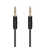 waveman 4.4mm バランス ケーブル 4.4mm 5極 バランス 接続 変換 5極 ケーブル 6N 無酸素銅 バランス 4.4mm to 4.4mm ケーブル 延長 コード NW-WM1A NW-WM1Z NW-ZX300 PHA-2A TA-ZH1ES に対応 1.2m (1.2M)
