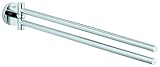 グローエ(GROHE) エッセンシャル タオルホルダー 40371001 (グローエジャパン公式・ 日本規格適合品)