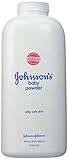 Johnson and Johnson Baby Powder Silky Soft Skin 22 Ounce Bottle by Johnson's