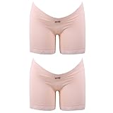 Spinas（スピナス）レディース マタニティ 2枚セット ローライズ ローウエスト 3分丈 V型 ショーツ 妊婦 パンツ 下着 インナー ベージュ ブラック 全3パターン