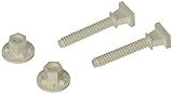 トイレボルトOpenエンドキャップナット2 3 / 8プラスチック