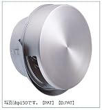 宇佐美工業 UK-FEN100S フラット型フード水切付ガラリ(溶接組立式) BK/ブラック
