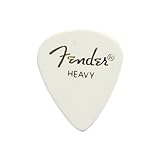 FENDER PICK 351 shape WHITE HEAVY×12枚☆351 W-H CLASSIC Celluloid ティアドロップ ヘビー ホワイト
