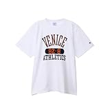 [チャンピオン] 半袖Tシャツ 半袖 丸首 綿100％ cotton USA 9.4oz Relax Fit グラフィックプリント リバースウィーブ(R) ショートスリーブTシャツ REVERSWEAVE(R) C3-B303 メンズ ホワイト
