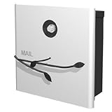 郵便ポスト 郵便受け 鍵付 ヴァリオNEO natural brunch ホワイト ダイヤル錠