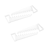 MagiDeal 4ピースプラスチック洋服バッグコートドア吊り下げハンガーフックオーガナイザーホルダー