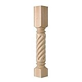 ブラウンwood-romanクラシックRoped島半分column-cherry 01230230 ch2