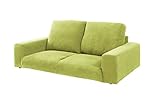シンプルフロアソファ【Hayley】ヘイリー 2人掛け 単品 (グリーン)