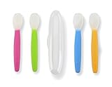 Nuby SoftFlex Silicone Spoon%ｶﾝﾏ% 2 Count [並行輸入品]