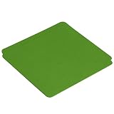 PATIKIL 20 x 20 cm マウスパッド 2個 両面 柔らかい スムーズ デスクパッド ライティングマット オフィスホーム用 グリーン