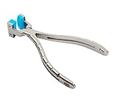 Hanchen メガネ専用 ヤットコ ペンチ プラスチック付 リム調整 智固定 ハイエンド 透かし型 内蔵バネ 眼鏡屋用