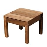 イタウバ製サイドテーブル Mesa メサ W450×D450×H380mm (約9kg)