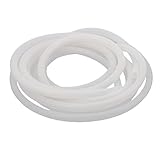 uxcell シリコンチューブ　チューブ　ホース　10 x 13mm　シリコーン素材　透明　水、空気パイプ　5m長　1ロール