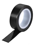 テフロンテープ PTFE 耐熱テープ, 高温300度対応, 防水・防油・耐圧, 絶縁・断熱, 工業用・家庭用補修テープ, 25mm x 10m, 0.13mm厚 (黒)