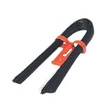 未来工業 CDバインド(CD管・PF管用結束線)径0.9×650mm 黒 1袋価格 CB-2B