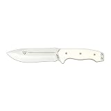 白い micarta ハンドル、Kydex ホルスター Cudeman 126 B K サバイバル ナイフ スパルタン