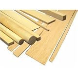 Midwest Products 6044 Balsawood、1 / 8 x 1 / 8 x 36の36-inch-pack