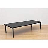 TZ-1560BK（2.8）フリーローテーブル 150幅 奥行き60 ブラック【代引不可】 [並行輸入品]