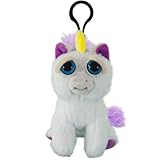 Feisty Pets Mini Unicorn ラングスジャパン(RANGS) フェイスティペットミニ アングリーユニコーン 表情が変わる ぬいぐるみキーホルダー