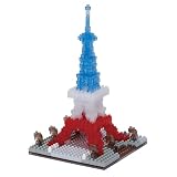 nanoblock カワダ(Kawada) ナノブロック パリのセーヌ河岸 トリコロールver. 13.4×8×8cm 12才以上 インテリア ホビー NBH_243