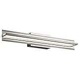 Elan 83616 Rissel Vanity Bath壁照明、1ライトLED 25.2ワット、サテンニッケル